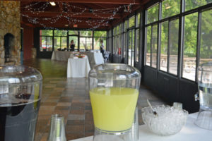 Wedding Reception Catering Indoor Drink Set Up